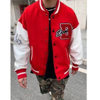 2021 NEW Vintage Hiphop College Jackets Mens Furry Stars letters Embroidery Block Harajuku Varsity Jacket Women Baseball Coats