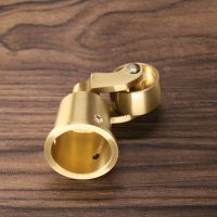 Brass Furniture Caster Brass Gold Cabinet Caster 1.5 inch Table Caster Retro Round Cup Wheels for Furniture