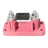 เครื่องเสียงรถยนต์กล่องแยกสายไฟ500A Audio Fuse Holder การปรับเปลี่ยนเครื่องเสียงรถยนต์ Fuse Holder