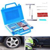 1 Set Motorcycle Tire Repair Kit Motorcycle Car Tire Repair Tool Set Bike Emergency Heavy Duty Tubeless Tire Puncture Plug Set