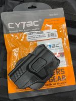 ซองปืน พกซ้าย Cytac Glock 19  GEN 1-4 ..Glock 19 Gen 5 Glock 19X ซองพกนอก ซองพกซ้าย ปลดด้วยนิ้วชี้