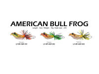 เหยื่อปลอม Mega Frox American Bull Frog 5cm. (LF)