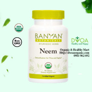 Viên uống Neem hữu cơ Banyan Botanicals 90 viên