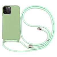 เคสโทรศัพท์ TPU แบบนิ่มพร้อมสายคล้องคอสำหรับ iPhone 14 Plus 13 12 Mini 11 Pro XS Max XR X