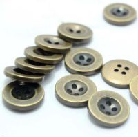 100pcs 10mm/11mm/12mm/15mm Retro bronze buttons silver bronze gold buttons plastic sewingbuttons