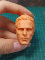 Unpainted 16 Scale Christian Bale Head Sculpt สำหรับ12นิ้ว Action Figure ตุ๊กตาภาพวาดการออกกำลังกาย No.141