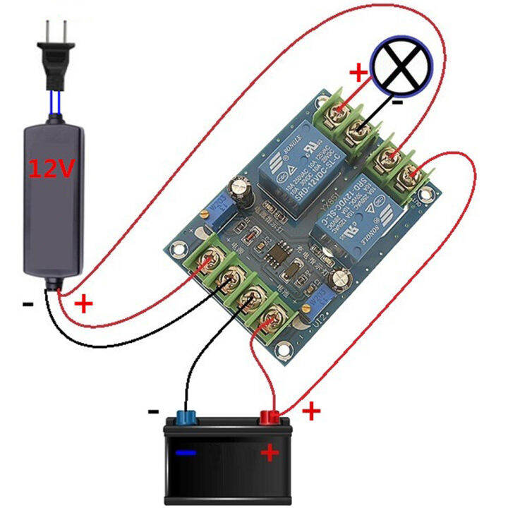 Power Supply 12v 10a Automatic Switching Module Power Failure To 