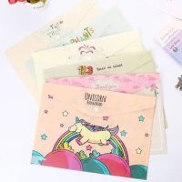 【CC】 Durable Folder Unicorn File animal Document Organizer Storage bag Office School Supplies Stationery kids gift