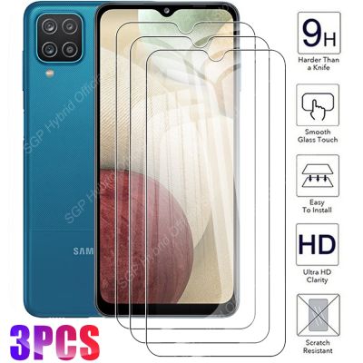3 Pcs A 12 9H Protective Glass For Samsung A12 Screen Protector Glas On For Samsung Galaxy A12 A125F M 1 2 M12 6.5 Tempered Film