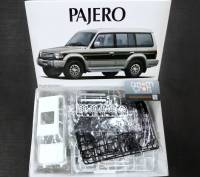 AOSHIMA 1/24 MITSUBISHI V43W PAJERO SUPER EXCEED 91 (โมเดลรถยนต์ Model DreamCraft)