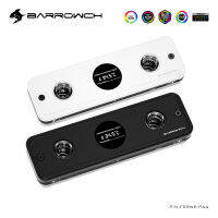 BARROWCH RAM Water Block พร้อมหน้าจอแสดงผลการตรวจสอบอุณหภูมิ DDR543 Memory Cooler รองรับช่องทาง2หรือ4ช่องทาง FBRWB-PA4