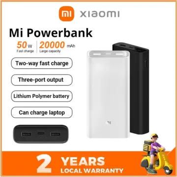 Power Bank Para Laptop Xiaomi Mi 50w 20.000 Mah Original