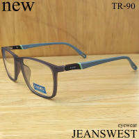 กรอบแว่นตา Fashion แว่นตาแฟชั่น รุ่น JeansWest 36906 แว่นกรอบเต็ม แว่นตา  ขาสริง วัสดุ NEW TR-90 สำหรับตัดเลนส์ รับตัดเลนส์