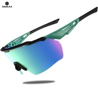 【CW】⊕  New Polarized Cycling Glasses Men Sunglasses Road MTB Mountain Riding Protection Goggles Eyewear