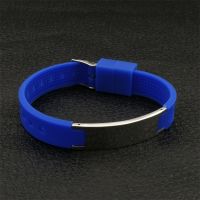 【CW】 negative ion germanium silicone  therapy energy bracelet