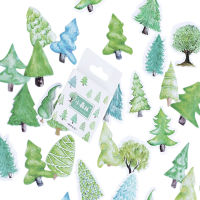 40packslot Kawaii Small Forest Mini Paper Diary DIY Decoration Stickers Planner Scarpbooking Sticker Stationery Wholesale