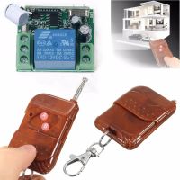 ❖ DC 12V 1 Channel Wireless Relay Remote Control Switch Receiver Transmitter Remote Controller 150m for Garage Door by 23A Battery