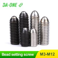 M3 M4 M5 M6 M8 M10 M12 Black Grade 12.9 304 stainless steel Hex Socket Allen Spring Ball Plunger Grub Point Set Screw Bolt Fasteners