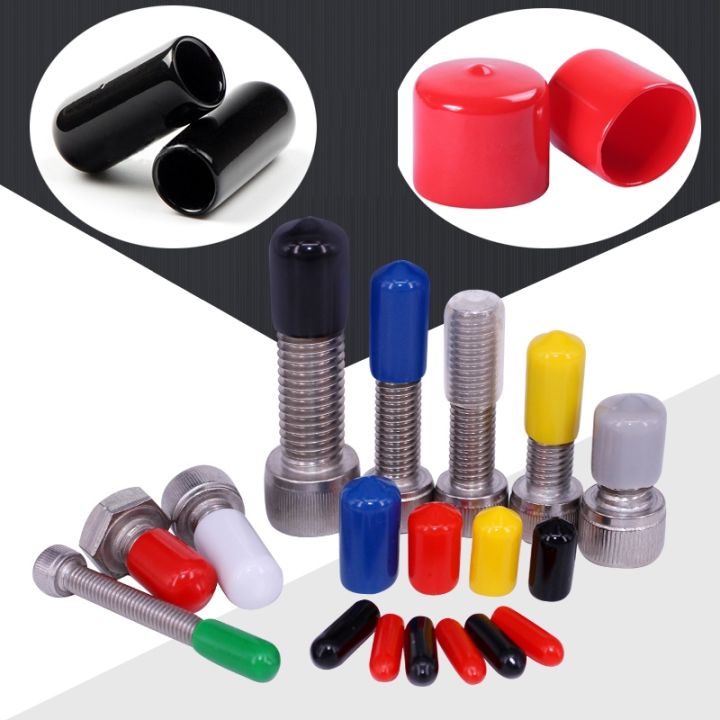 dt-hot-m3m4m5m6m8m10m12m14m16m18m20-silicone-sleeve-tube-rubber-end-caps-cap-plug-thread-stopper-plastic-set-cover-threaded