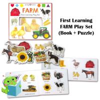 Enjoy a Happy Life ! &amp;gt;&amp;gt;&amp;gt; หนังสือนิทานภาษาอังกฤษ First Learning Farm Play Set (First Learning Play Sets)