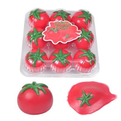 Fidget Toys Cant break tomato vent water ball decompression kneading toy stall creative toys