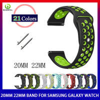 ฐานแถบซิลิโคนสำหรับ Samsung Galaxy Watch 4 5 45Mm 41Mm S3เกียร์สายคล้องแบบคลาสสิค42/46Mm Huawei Watch GT2 Correa Active 2 44Mm 40Mm