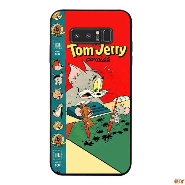 เคส49y-น่ารักสำหรับ-samsung-galaxy-note-8ซิลิคอนนุ่มรูปแบบ-htomj-เคส-tpu-เคสโทรศัพท์