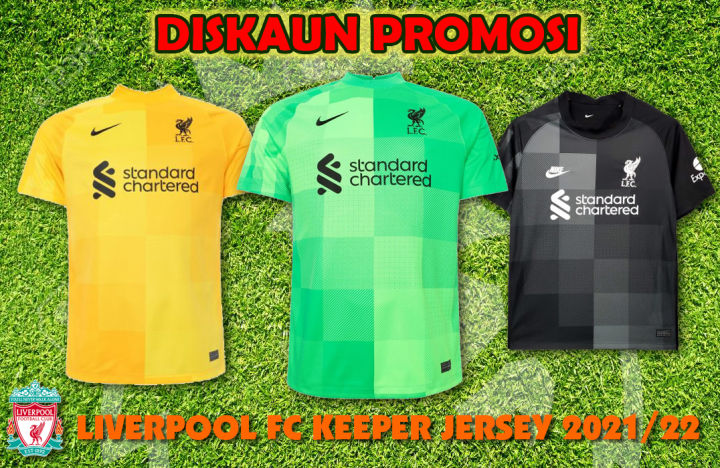 Liverpool Jersey (home, away, third)