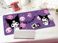 KUROMI PP 2F แผ่นรอง คีย์บอร์ด รองคีย์บอร์ด keyboard ลาย KUROMI PP 2F ขนาด 30 x 70 cm แผ่นหนานุ่ม มียางกันลื่น ด้านใต้ งานสวยงาม สีสดงานดี น่ารัก BY NOEYNEST SHOP