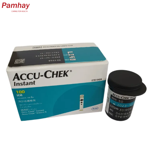(Exp202502) AccuChek Accuchek Instant Test Strip 50's / 100's Accu Chek Instant S Lazada