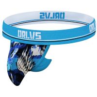 【YF】✸♗❖  ORLVS Mens Men Briefs Jockstrap Cuecas Man Cotton Panties Thongs Mesh Underpants Gay Homme Srting