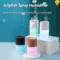 2022 NEW Humidifier Jellyfish Aromatpy Humidifiers Diffusers 360ML USB Diffuser with Colorful Night Light Humidificador