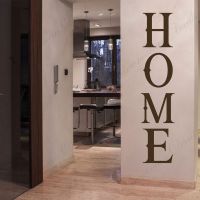 【cw】 Lettering Wall Sticker Vinyl Interior Text Decals Room Bedroom Door Decoration Wallpaper 4639