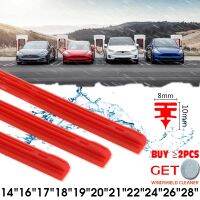 BEMOST 1PCS Car Wiper Blade Windscreen Red Silica Gel Replacement Strip 8MM 14 quot;16 quot;17 quot;18 quot;19 quot;20 quot;21 quot;22 quot;24 quot;26 quot;28 quot; Auto Accessories