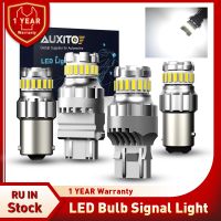 AUXITO 2X P21W 1156 BA15S BAY15D W21/5W T20 7443 LED Bulb Canbus No Error 3157 P21/5W T15 T25 6500K White Car Reverse Light DRL