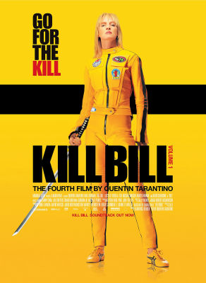 โปสเตอร์ หนัง Kill Bill  นางฟ้าซามูไร  Poster  Decor  วินเทจ แต่งห้อง แต่งร้าน ภาพติดผนัง ภาพพิมพ์ ของแต่งบ้าน ร้านคนไทย 77Poster