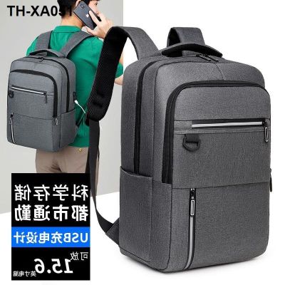 backpack mens travel storage commuter college students multi-functional computer female high value durable