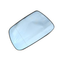 Blue Left Driver Side Outside Heated Rear View Mirror Heating Rearview Mirror Glass for Jeep Grand Cherokee 2005-2010