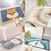 Good Thick Mat Anti-Slip Cartoon Floor Mat Door Mat Kitchen Mat Bathroom Carpet Mat Quick Drying Mat 60X40CM Thickened Cartoon Non-slip Floor Mat