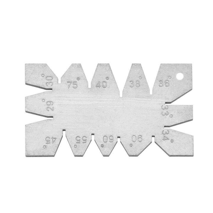 Stainless Steel Thread Gauge Central Gauge Angle Tools Plate with 29