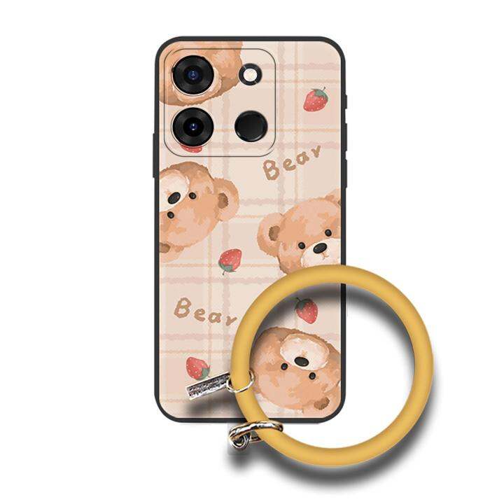 simple-creative-phone-case-for-infinix-x6517-smart7-plus-smart7-india-soft-shell-protective-heat-dissipation-funny-ring