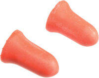 Howard Leight MAX-1 Uncorded NR33 Foam Earplugs Box, 200 Pair (Orange)