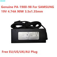 เครื่องชาร์จสำหรับซัมซุงอะแดปเตอร์เอซีของแท้19V 4.74A 90W 3.5X1.35Mm PA-1900-98 AD-9019B BA44-00360A แหล่งจ่ายไฟแล็ปท็อป