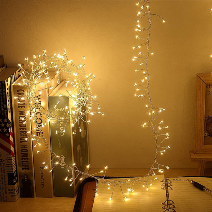 led-string-light-2m-5m-ทองแดงลวด-firecracker-fariy-garland-light-งานแต่งงาน-christmas-light-party-ตกแต่ง-lights