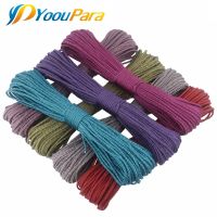 YoouPara Paracord 252สี550 Paracord Paracord Paracord Paracorde สเปคมิล7Strand Paracorde กลางแจ้ง Campling ชุดอุปกรณ์เอาชีวิตรอด100FT LSS3825สายเชือก Slin