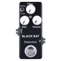 Black RAT Distortion Mini Guitar Effect Pedal