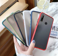 Case Huawei Y6P 2020 เคสโทรศัพท์ หัวเว่ย เคสกันกระแทก ขอบสีหลังขุ่น