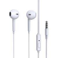 IPSKY แจ็ค3.5มม. หูฟังสำหรับ iPhone Xiaomi เครื่องเล่น MP3 Huawei แฮดโฟนอเนกประสงค์พร้อมไมโครโฟนควบคุมแบบมีสายชุดหูฟังโทรศัพท์มือถือ