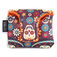 DÍA DE LOS MUERTOS Shamrock Printing Golf Club Headcover Strong Magnetic Square Large Mallet Putter Cover