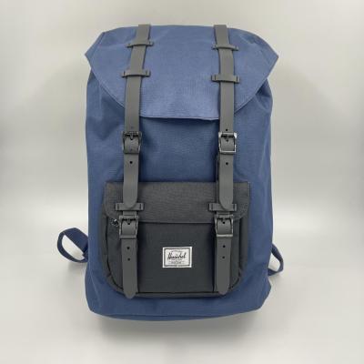 กระเป๋าสะพายหลัง Herschel Little America Navy Blue/Black Rubber